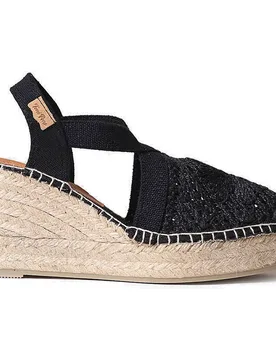 Espadrillas Con Zeppa Thalia Black EU 42 - Toni Pons - FashionsVida