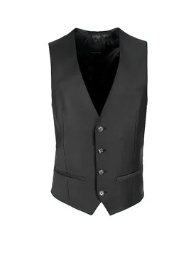 Gilet da abito Slim Fit nero 24 - Robson - FashionsVida