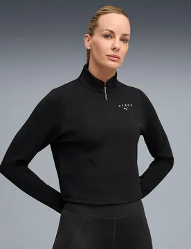 Sudadera x HYROX CLOUDSPUN 1-4 ZIP de Mujer - Puma - FashionsVida