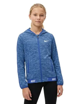 Felpa Con Zip 937-b8y Blue 6-7 Anni - Nike - FashionsVida