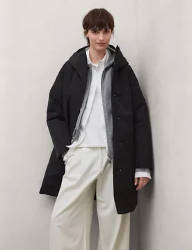 Parka de mujer con capucha ajustable nupen - Ecoalf - FashionsVida
