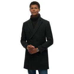 Manteau Merchant Town Black Herringbone 2XL