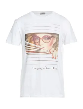 Camiseta Hombre Blanco L,M Hombre - Christian Dior - FashionsVida