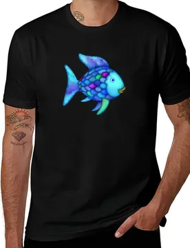 Rainbow Fish T-Shirt cotton t shirt pack T-Shirt - Aliexpress - FashionsVida