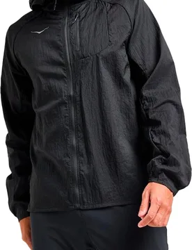 Veste de trail running coupe-vent - M Skyflow Jacket Black - Taille XL - Noir - Hoka - FashionsVida