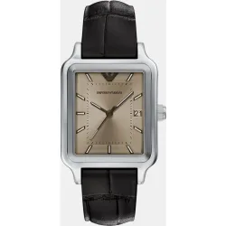 Reloj de hombre ar11756 de piel con cierre de hebilla