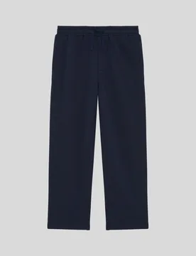 Kids Straight Leg Cotton Joggers Navy - Lyle & Scott - FashionsVida