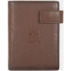 Billetero vertical monedero trabilla