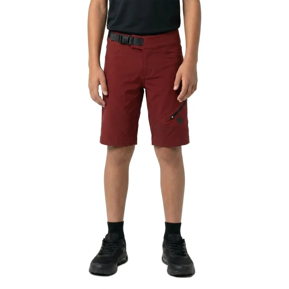Protection Pantaloni Corti Hunter Dark Red - Sweet - FashionsVida