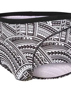 Kona Speed Swimming Boxer Black / White / Orange 38 Men - Zone3 - FashionsVida