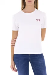 T-shirt girocollo LIU JEANS BIANCO S