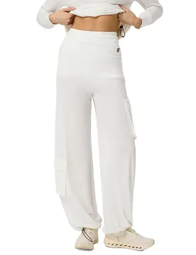 Pantalon Cargo Air Loose Fit Fresh White L - super.natural - FashionsVida