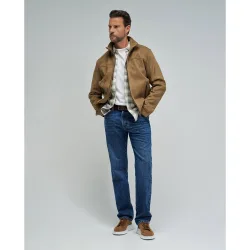 Vaqueros straight de hombre con corte recto