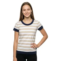 Tonnere Short Sleeve T-shirt Doeskin / Pearl L Women