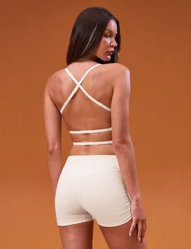 Camiseta de tirantes Tempo con espalda abierta para mujer de MP - Coconut - M - MyProtein - FashionsVida