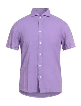 Camisa Hombre Lila 3XL,L,S Hombre - Cooperativa Pescatori Posillipo - FashionsVida