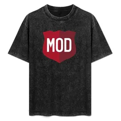 MOD Pizza logo T-Shirt Big and Tall Crew Neck Tee