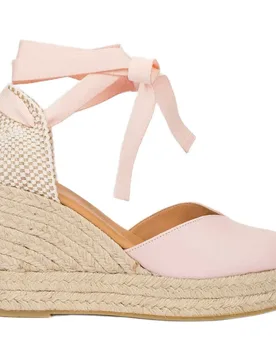Espadrillas Con Zeppa Aris 37 Pink EU 38 - Wonders - FashionsVida