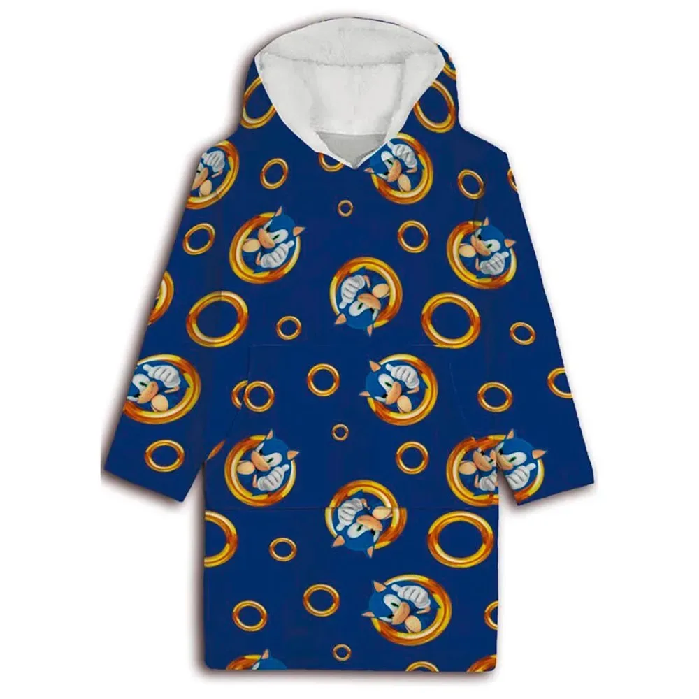 Robe Sweat-shirt Sonic Multicolor One Size unisex - SEGA - FashionsVida