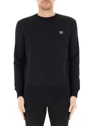 Fred Perry Felpa girocollo NERO S