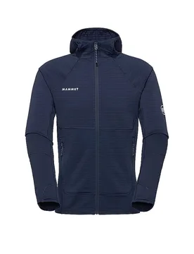 Herren Fleecejacke Taiss Hoodie dunkelblau L M - Mammut - FashionsVida