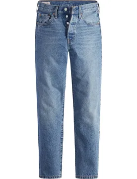 Jeans 501® Cropped Ricondizionato Medium Indigo 26 - Levi´s ® - FashionsVida