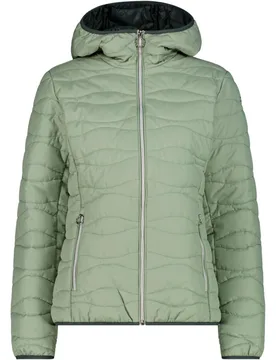 Woman jacket fix hood chaqueta outdoor mujer Verde (36) - CMP - FashionsVida
