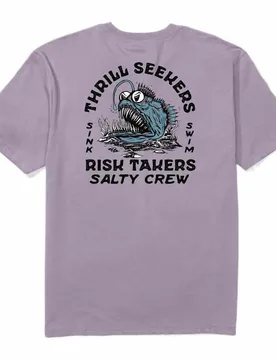 T-shirt à Manches Courtes Angler Fish Monst Grape M - Salty Crew - FashionsVida