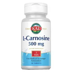 Comprimés L-carnosine 500mg Amino Acid 30 Unités
