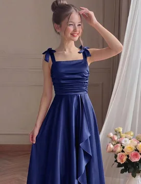 Vestidos para niñas preadolescentes elegantes y con estilo, vestido de otoño adecuado tanto para uso diario durante las estaciones de otoño e invie - Shein - FashionsVida