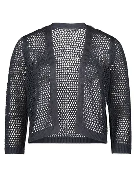 Strickjacke Kurz 3/4 Arm female - 38 - FashionsVida