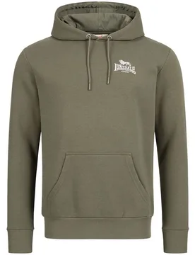 Sweat à Capuche Talmine Green / White S - Lonsdale - FashionsVida
