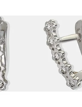 Pendientes de oro y diamantes - El Corte Inglés - FashionsVida