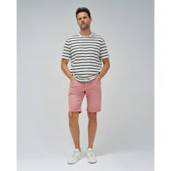 Pantalones cortos regular fit de hombre con cordón