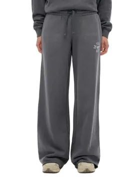 Pantalon De Survêtement Athletic Essential Wide Leg Charcoal M - Superdry - FashionsVida