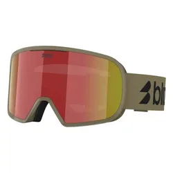 Masque De Ski G002 Matte Camo Green Brown W Red Multi/CAT3 Homme