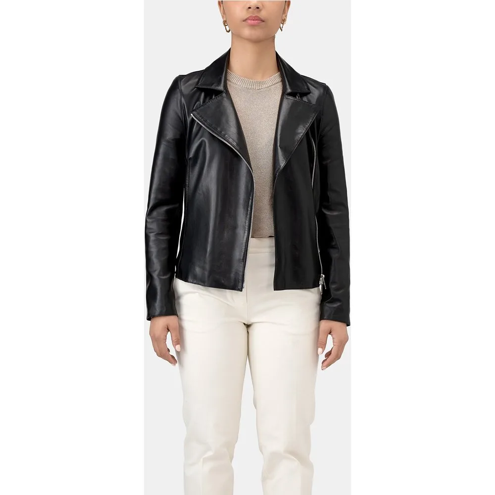 Perfecto cork de mujer de piel de cordero - Lottusse - FashionsVida