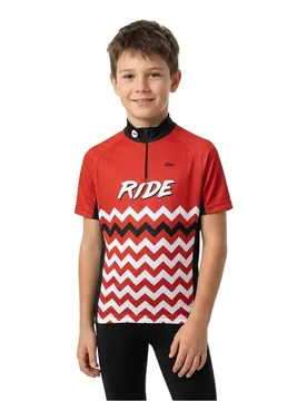 Maglia A Maniche Corte Ride Red / White - Eltin - FashionsVida