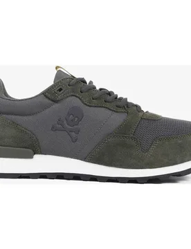 Zapatillas deportivas de hombre combinadas con cordones - Scalpers - FashionsVida