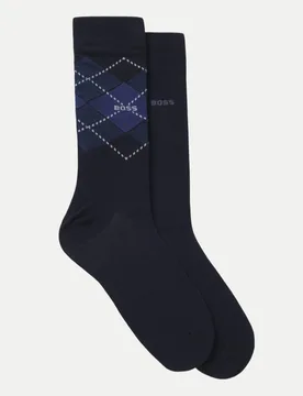 Er Pack Mittelhohe Socken Schwarz 39-42 - BOSS - FashionsVida