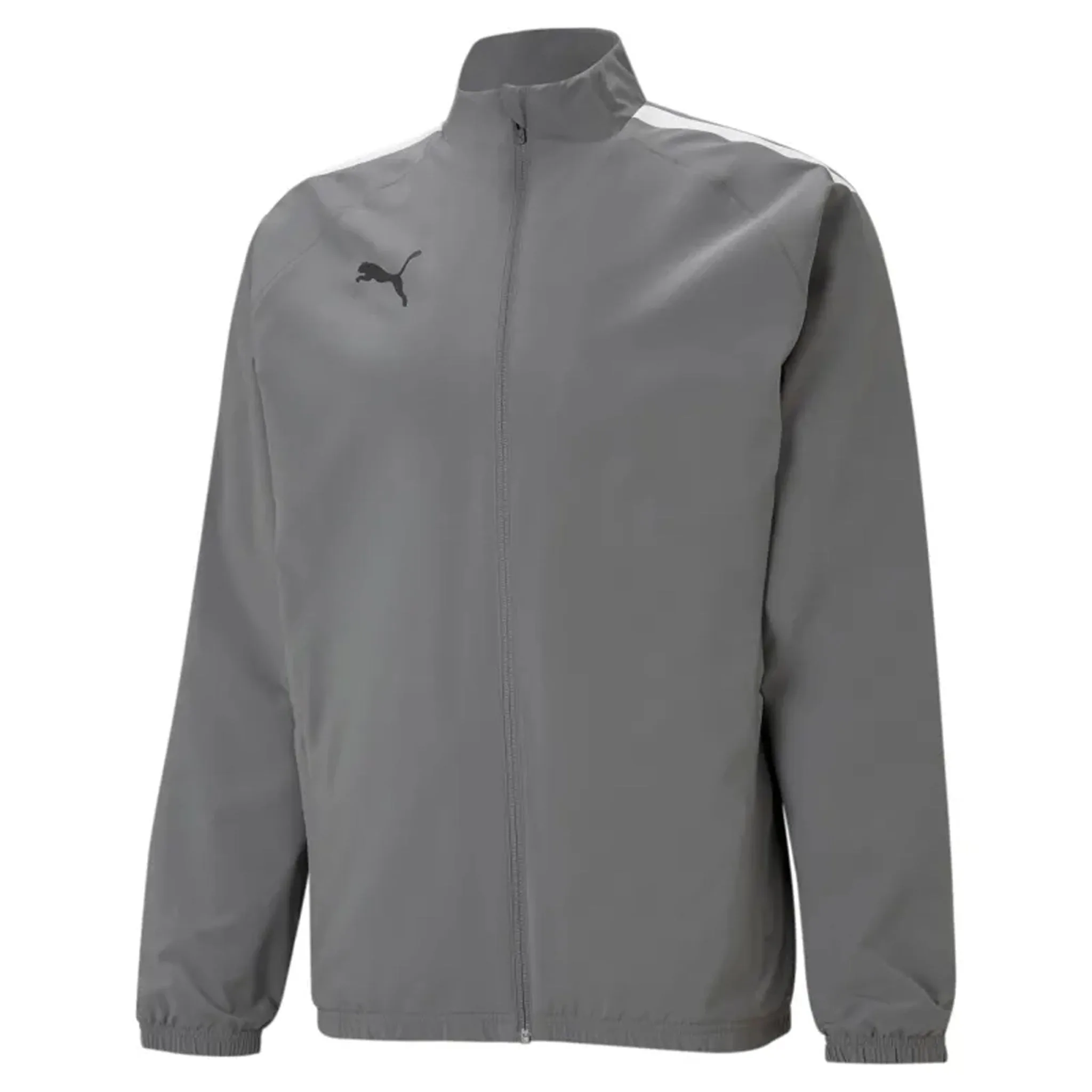 Teamliga Sideline Mens Grey Jacket - Size X-Large - Puma - FashionsVida