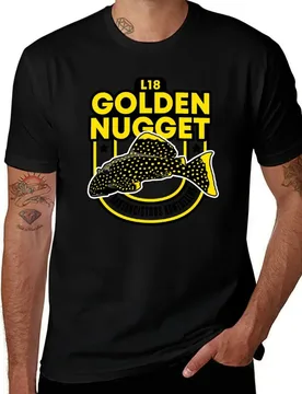 L18 Golden Nugget Pleco - Baryancistrus xanthellus Tropical Aquarium Catfish T-Shirt Plus Size Quick Dry Sports Tee - Aliexpress - FashionsVida