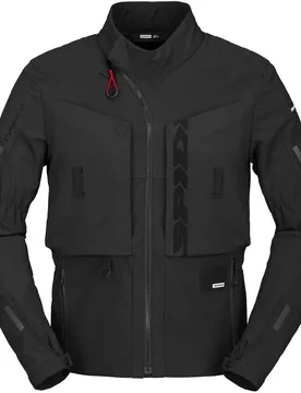 Giubbotto Moto Tessuto FRONTIER JACKET Nero taglia M - Spidi - FashionsVida