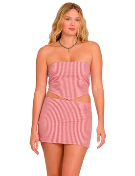 Jupe Courte So Micro Pink Sunset M - Billabong - FashionsVida