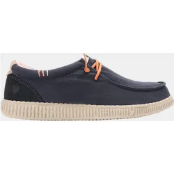 Zapatos de hombre tipo wallabi ultraligeros de piel y algodón