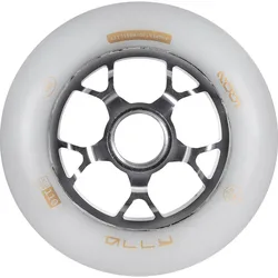 Roues De Patins Ally White 110 88a 3 Unités Silver / Gold / Natural 110 mm unisex