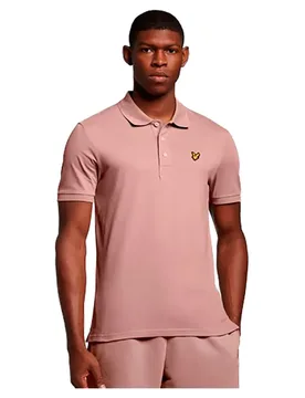 Polo A Maniche Corte Sp00vo Pink M - Lyle & Scott - FashionsVida
