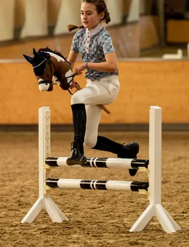 HKM Hobby Horse TRIXI braun/weiß - HKM - FashionsVida