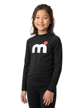 Rash Guard Manches Longues Fairchild Lycra White 8 Années Fille - Mistral - FashionsVida