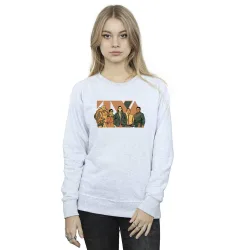 Women's Loki TVA Group Sweatshirt in Grey Size: 5XL - Grey - Size: 5XL